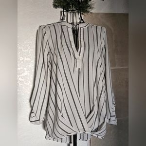 Koi High-Low Blouse